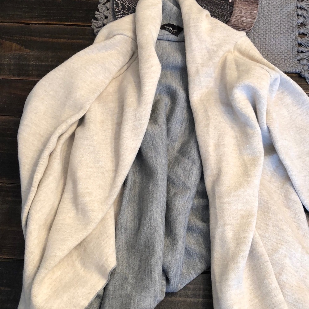 Asymmetrical Zara knit